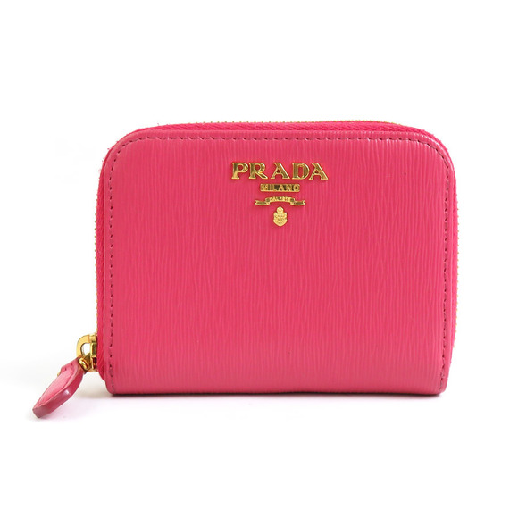 Prada pink coin leather - Picture 1 of 5